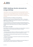 EPBD: Buildings directive demands low energy