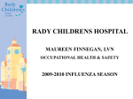 Rady Childrens Hospital Maureen Finnegan, LVN: 2009