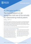 Acute care toolkit 6 - The medical patient at risk