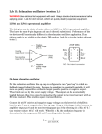 Lab 11: Relaxation oscillators (version 1.5)