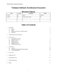 Treebase Software Architecture Document