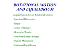 Rotational Motion