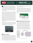 Matrix LED - Integrated Silicon Solution