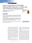 Invasive Fungal Infection of the Maxilla Following Dental Extractions