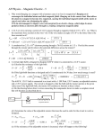 AP Physics – Magnetic Electric - 5