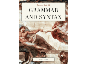 Latin Grammar and Syntax