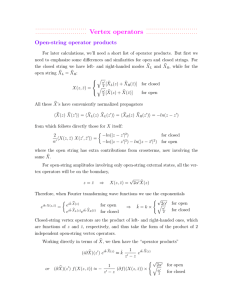 Open-string operator products