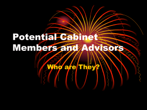 Potential Cabinet Members