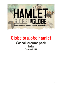 Globe to globe hamlet