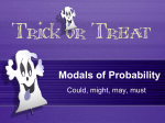 Modals of Probability
