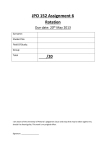 JPO 152 Assignment 6 Rotation Due date: 20 th May