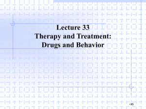 Drugs and Behavior - UEN Instructure Canvas