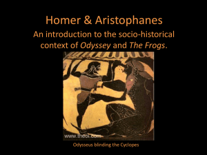 Sociohist context Frogs Odyssey