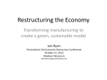 Restructuring the Economy