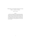 Fluctuations of the Electromagnetic Vacuum Field or radiation