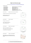 Eight circle theorems page