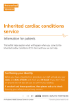 Inherited cardiac conditions service