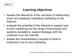 OHT 6.2 Questions for marketers