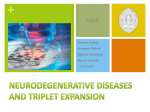 + Neurodegenerative diseases and triplet expansion