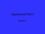 Hypothyroid