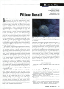 Pillow Basalt - Miami University