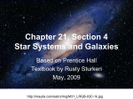 Star Systems and Galaxies Powerpoint