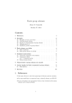 Finite group schemes