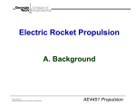 Electric Rocket Propulsion