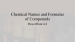 How to name ionic compounds, copied notes handout, PowerPoint