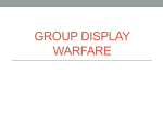 Evolutionary explanations for group display: war