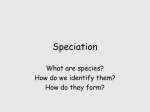 Speciation - Seattle Central College