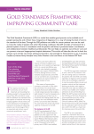 Gold Standards Framework: improving community care