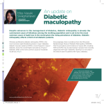 Diabetic maculopathy - Parkside Primary First