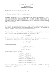 Math 527 - Homotopy Theory Spring 2013 Homework 9 Solutions