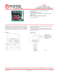 CLASS A INDICATING APPLIANCE CIRCUIT MODULE