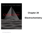 Chapter 20 Electrochemistry