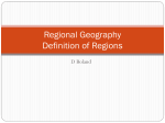 Regional Geography - Mountrath Community School Geography