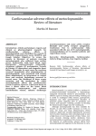 Cardiovascular adverse effects of metoclopramide: Review of literature