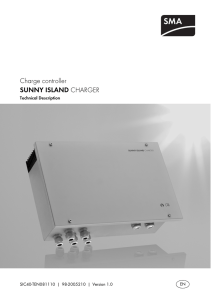 SUNNY ISLAND CHARGER - Charge controller