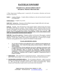 Residential Home Improvement Building Permit