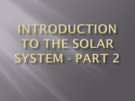 Solar System Bodies PPT