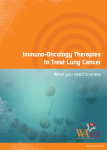 Immuno-Oncology Therapies to Treat Lung Cancer