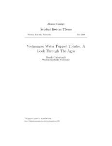 Vietnamese Water Puppet Theatre: A Look Through The Ages