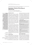 Paracetamol - A Review of Three Routes of Administration - e