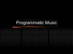 Programmatic Music