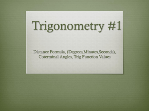 Trigonometry #1