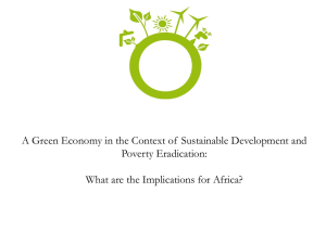 Green Economy in the Context of Africa