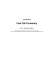 Fuel Cell Formulary