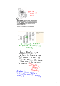 Dmitri MendeleevанааA Russian chemist, noticed a repeating