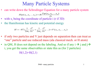 Many Particle Systems